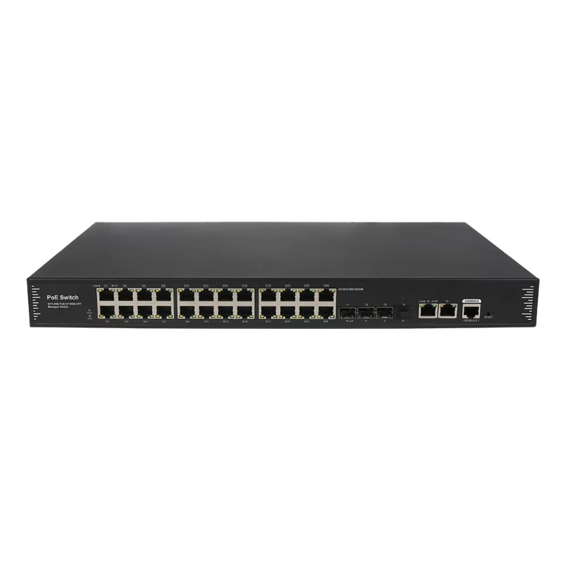 Switch 24 Port 10G Uplink - 24*2.5G PoEポート + 2*10G RJ45アップリンクポート +