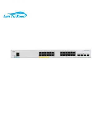 Managed Switch 24 Port Gigabit - Catalyst 1000 C1000-24T-4X-L：4つの10G SFP+アップリンクポートを備えた24ポートのギガビットイーサネットスイッチ。中小企業向けの管理型スイッチ。