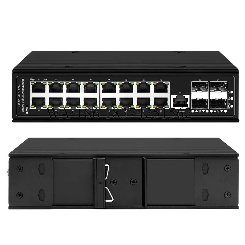 Wmwmnu 16ポートL3マネージド産業用イーサネットスイ - Poe Switch 16 Port 802.3At のレビューと価格