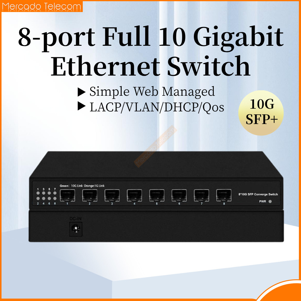 8 ポート 10G SFP+ イーサネット スイッチ デスク - 10G Sfp+ Switch 8 Port のレビューと価格