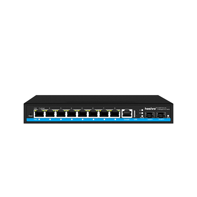 8 ポート L3 マネージド 2.5Gps PoE または  - 10G Sfp+ Switch 8 Port のレビューと価格