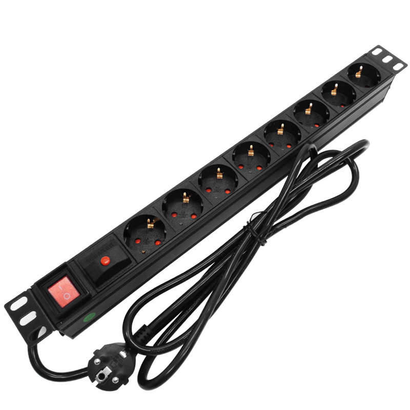 19inネットワークキャビネットラックマウント電源ストリップ - Network Switch Rack Mount 1U のレビューと価格
