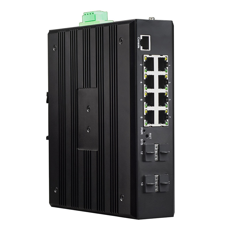 L3 管理された 8 ポート ギガビット イーサネット産業用 - 10G Sfp+ Switch 8 Port のレビューと価格