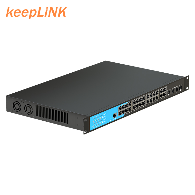 10Gファイバーアップリンク24ポートPoE 300W/40 - Switch 24 Port 10G Uplink のレビューと価格