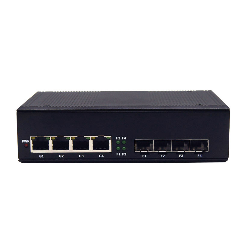 産業用DINレール搭載フルギガビット光ファイバーエスイッチ  - Industrial Switch Din Rail Gigabit のレビューと価格