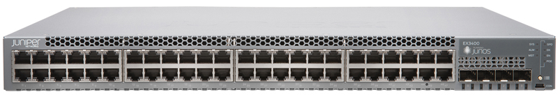 Juniper EX3400-48T-AFI 48ポート ギ - Switch 48 Port Poe Gigabit のレビューと価格
