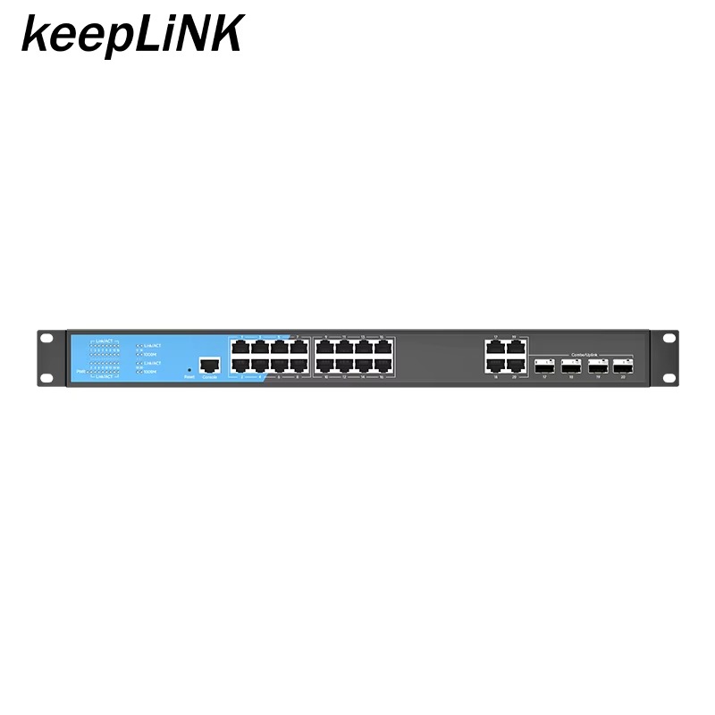 24ポート、16ポートのエンタープライズ向け管理型ネットワー - Managed Switch 24 Port Gigabit のレビューと価格