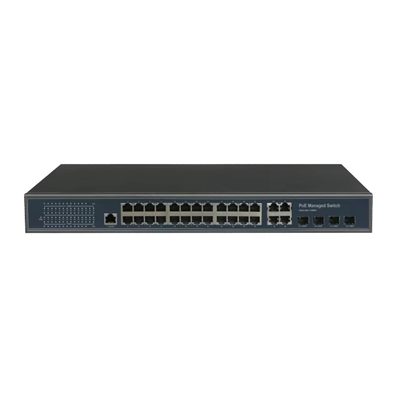 高品質、24ポート、10/100/1000Mbps PoE+ - Managed Switch 24 Port Gigabit のレビューと価格