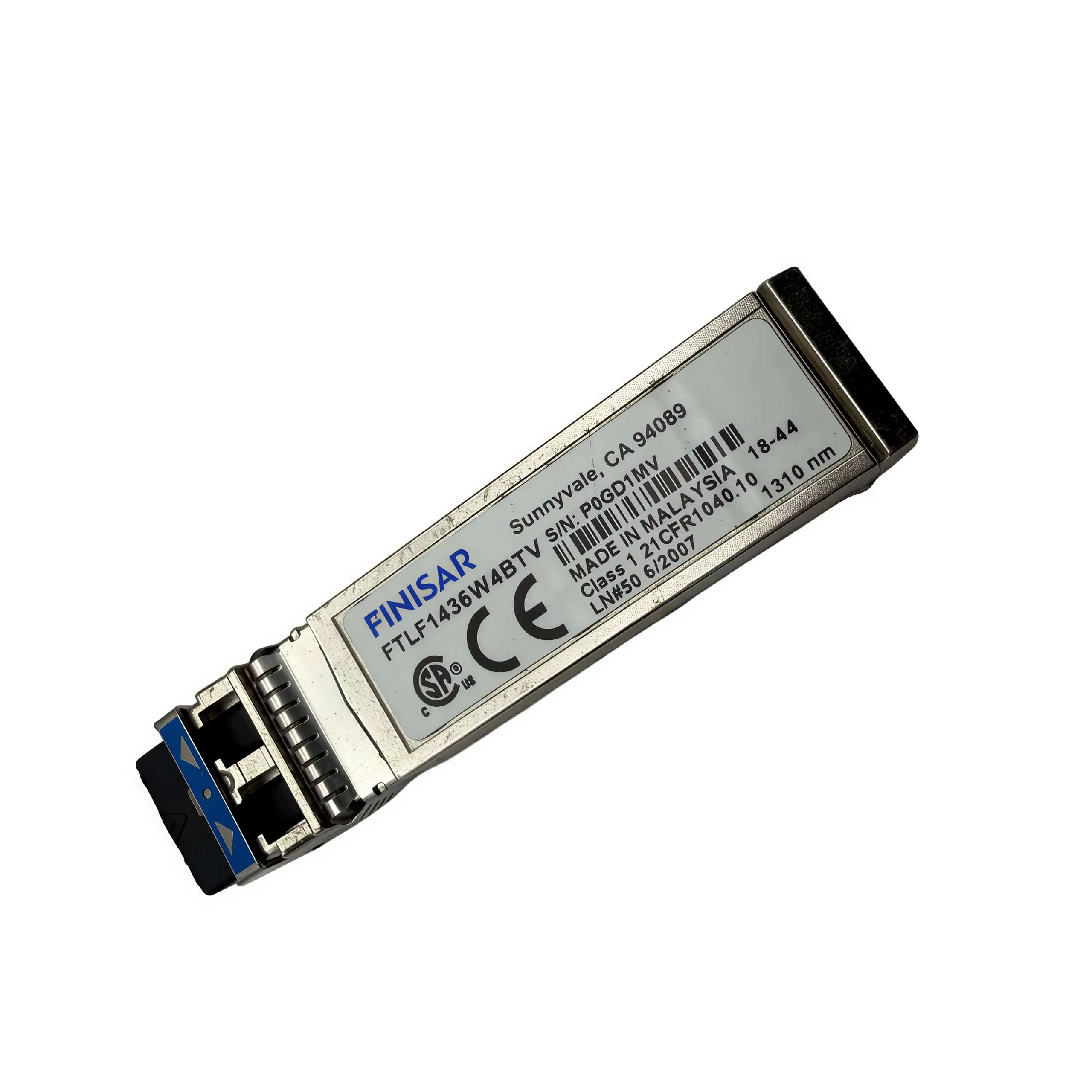 Finisar製オリジナルFTLF1436W4BTV 10G - Sfp Module 10G Lr のレビューと価格
