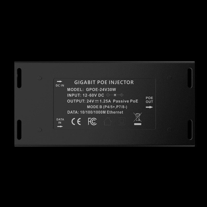 24V 30W ギガビット POE コンバーター POE イ - Poe Injector Gigabit 30W のレビューと価格