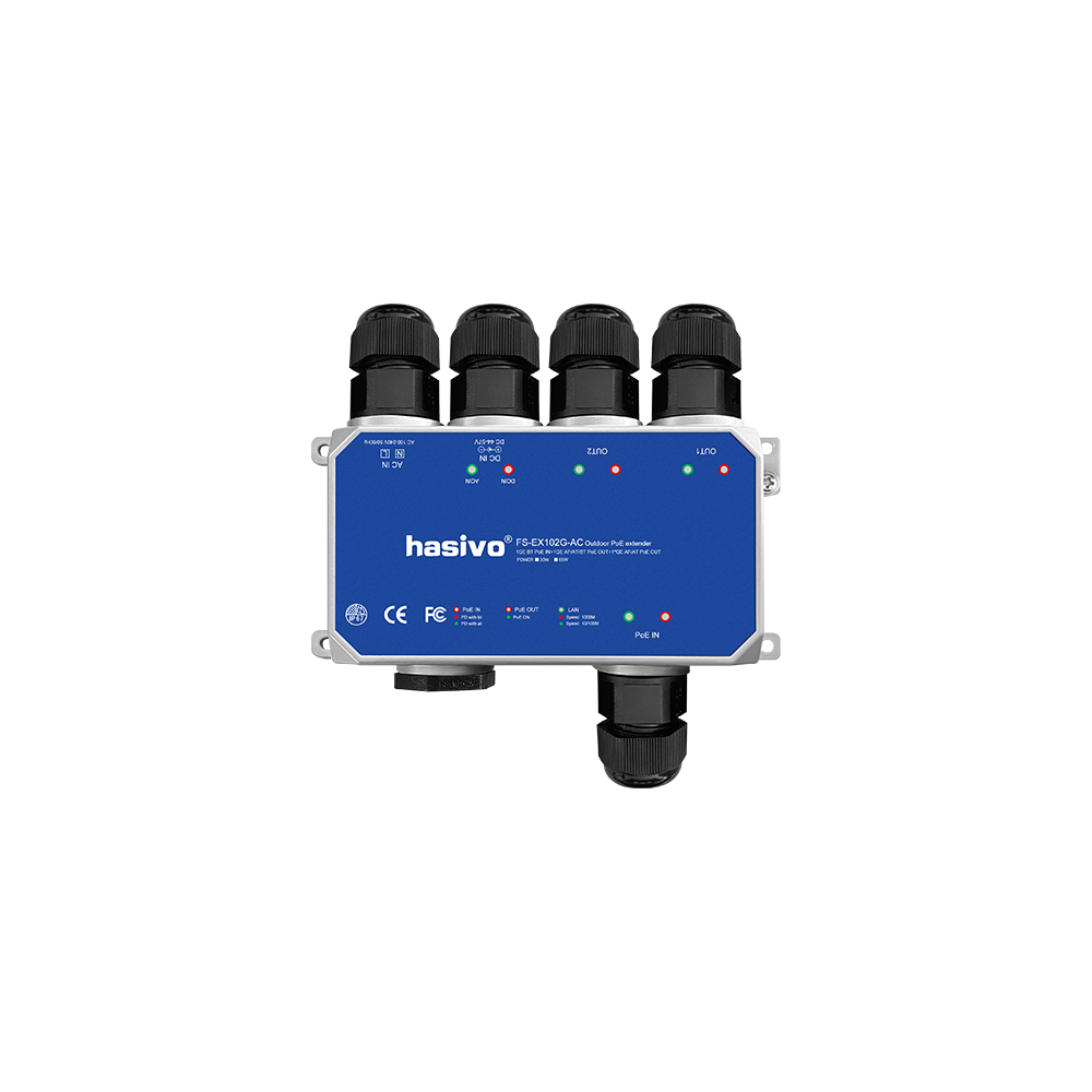 Hasivo ギガビット屋外用 AC PoE エクステンダー - Poe Injector Gigabit 30W のレビューと価格