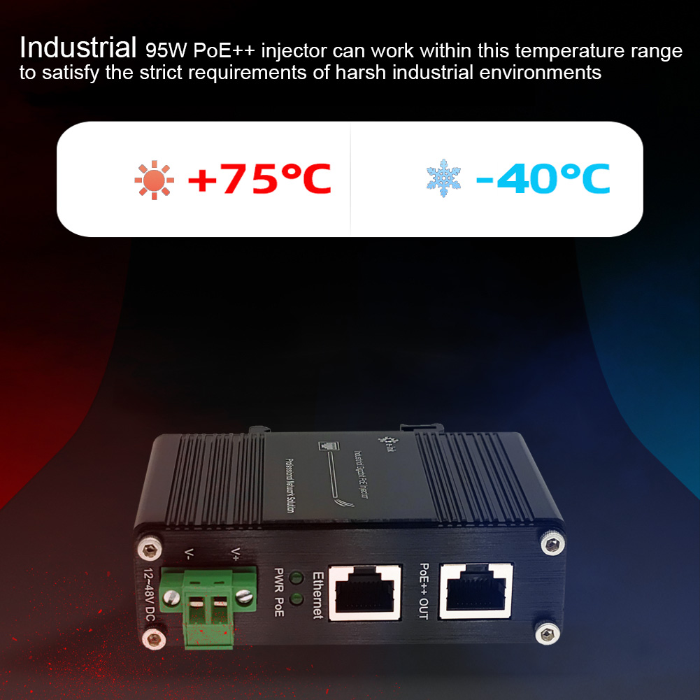産業用 30W/60W/90W ギガビット PoE インジェ - Poe Injector Gigabit 30W のレビューと価格