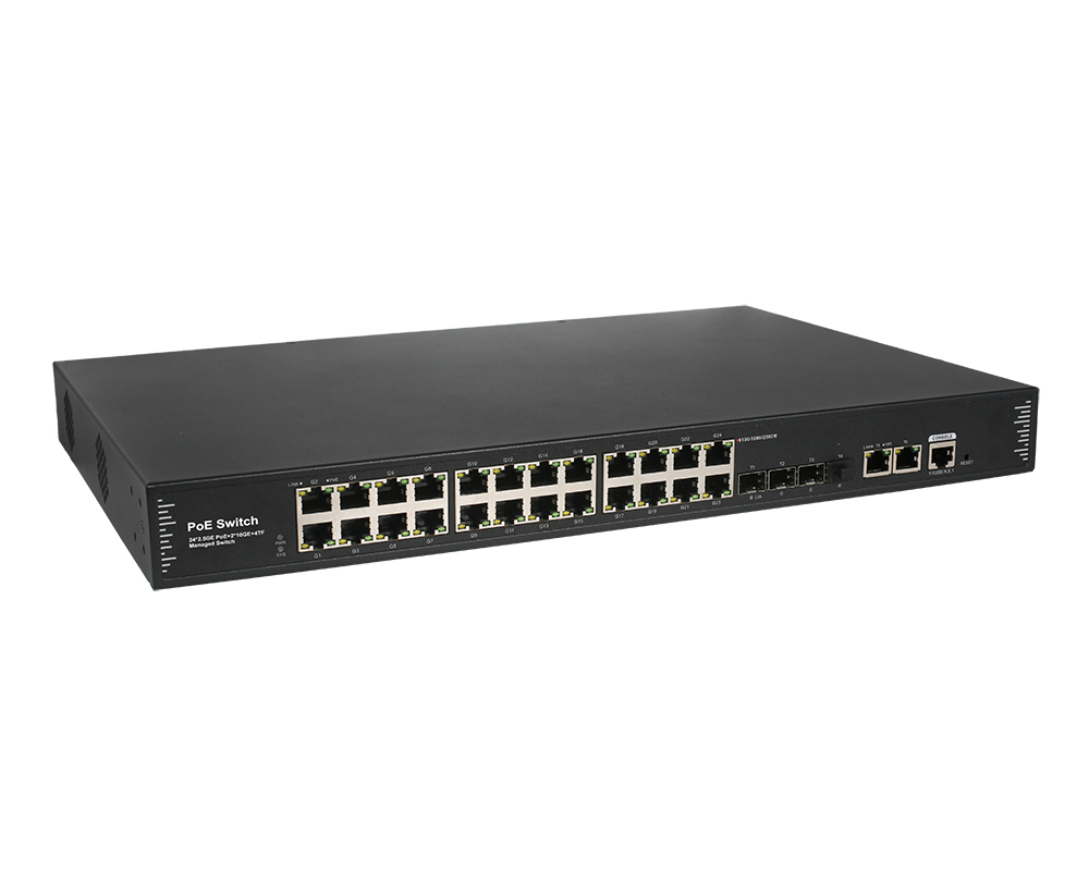 30ポート 2.5G マネージドPoEスイッチ 24*10/ - Switch 24 Port 10G Uplink のレビューと価格