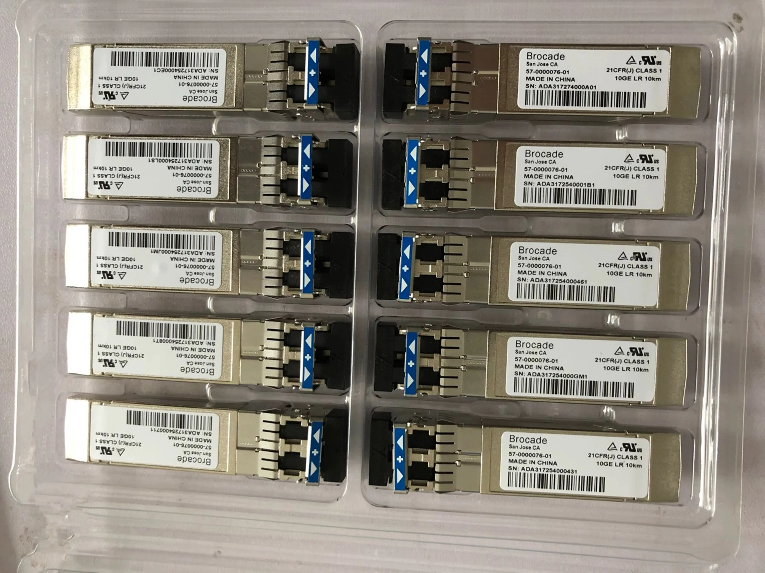 光スイッチ SFP 10G 10km Brocade/57- - Sfp Module 10G Lr のレビューと価格