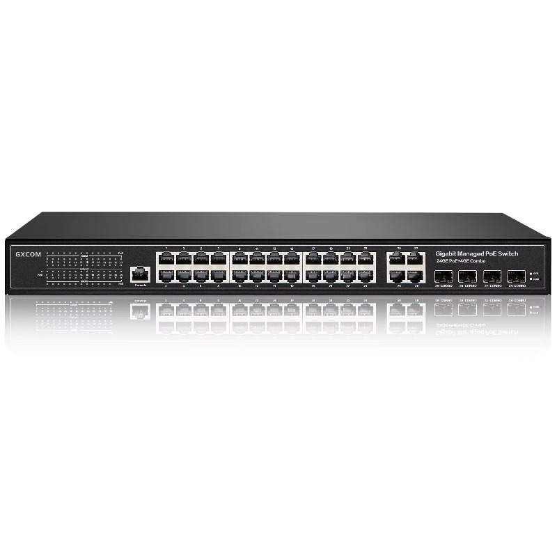 レイヤー2管理型、24ポート/32ポート、ギガビット、PoE - Managed Switch 24 Port Gigabit のレビューと価格