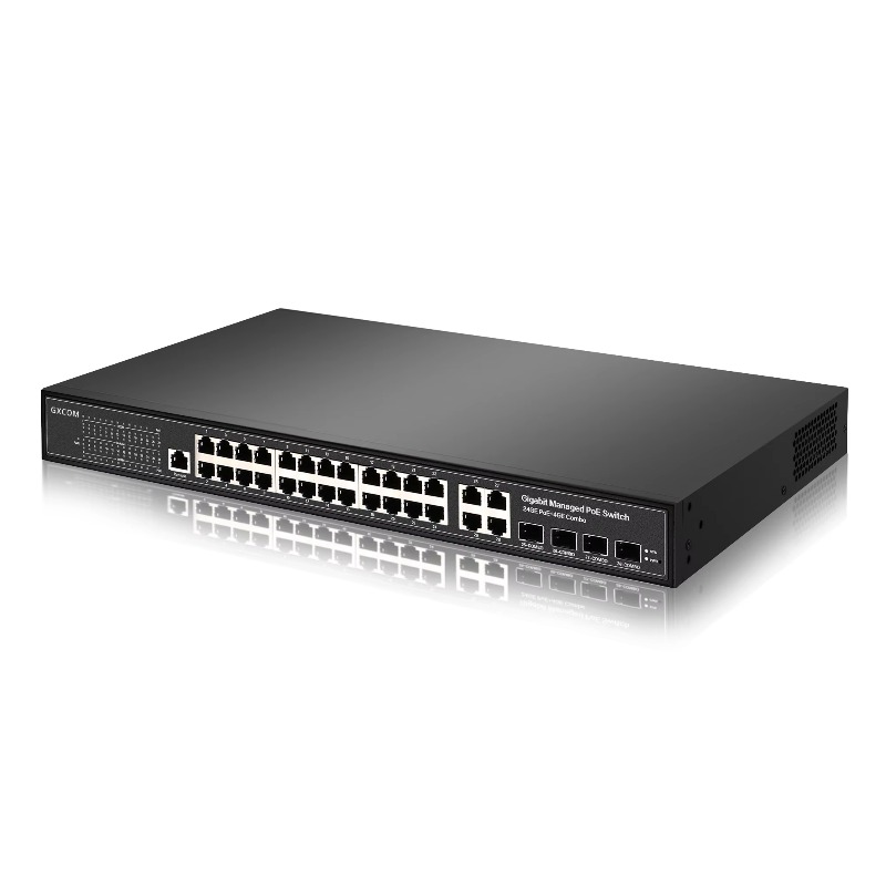 レイヤー2管理型、24ポート/32ポート、ギガビット、PoE - Managed Switch 24 Port Gigabit のレビューと価格