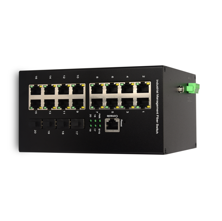 産業用16ポート802.3at PoE+ ギガビットL2 L - Industrial Switch Din Rail Gigabit のレビューと価格