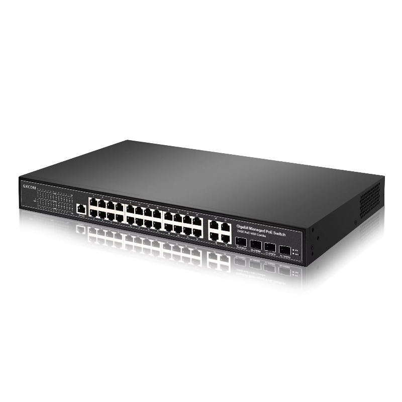 レイヤー2マネージド24/32ポートギガビットパワーオーバー - Managed Switch 24 Port Gigabit のレビューと価格