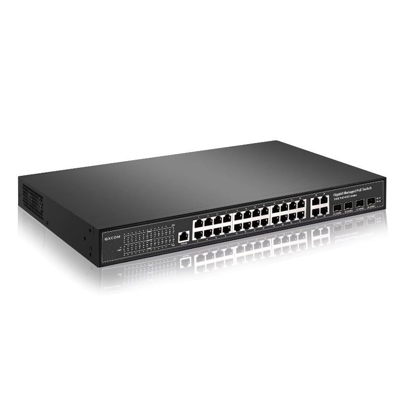 レイヤー2マネージド24/32ポートギガビットパワーオーバー - Managed Switch 24 Port Gigabit のレビューと価格