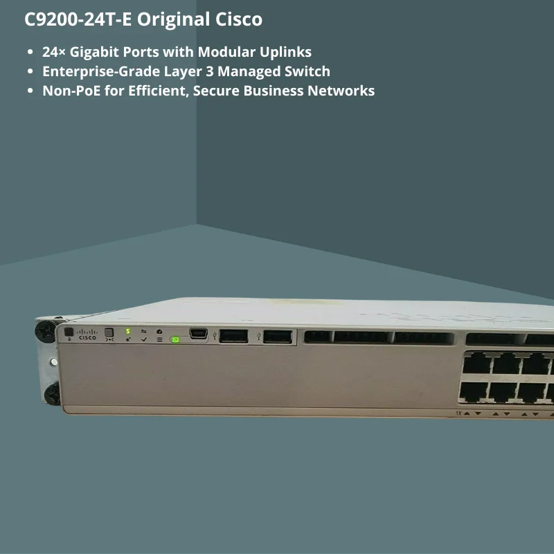 C9200-24T-E：Cisco Catalyst 920 - Managed Switch 24 Port Gigabit のレビューと価格