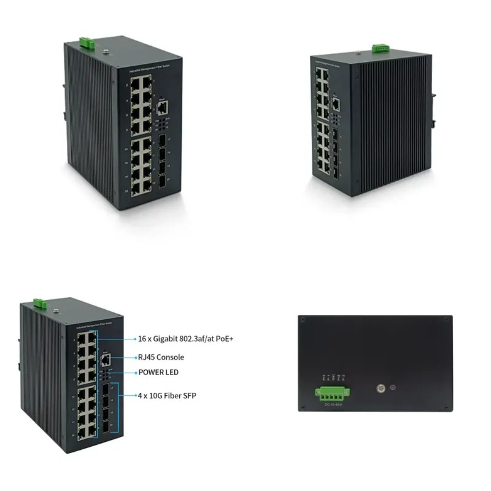 16ポート産業グレードギガビットPoE+ L2 L3マネージ - Poe Switch 16 Port 802.3At のレビューと価格