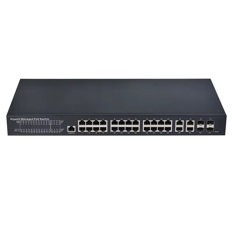 PSE2444GCD-W ギガビットPoEスイッチ（24ポー - Managed Switch 24 Port Gigabit のレビューと価格