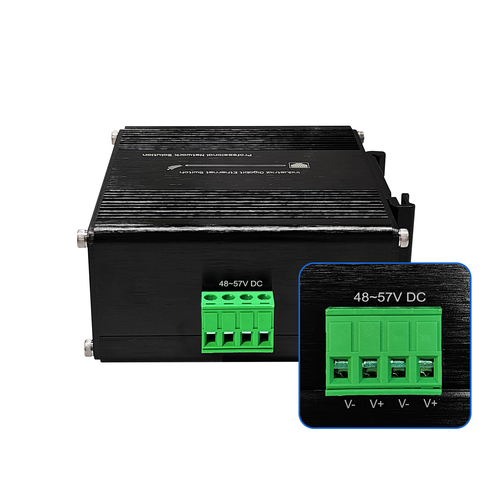 産業用10ポートギガビットPoEスイッチ、48～57V DC - Switch 48 Port Poe Gigabit のレビューと価格
