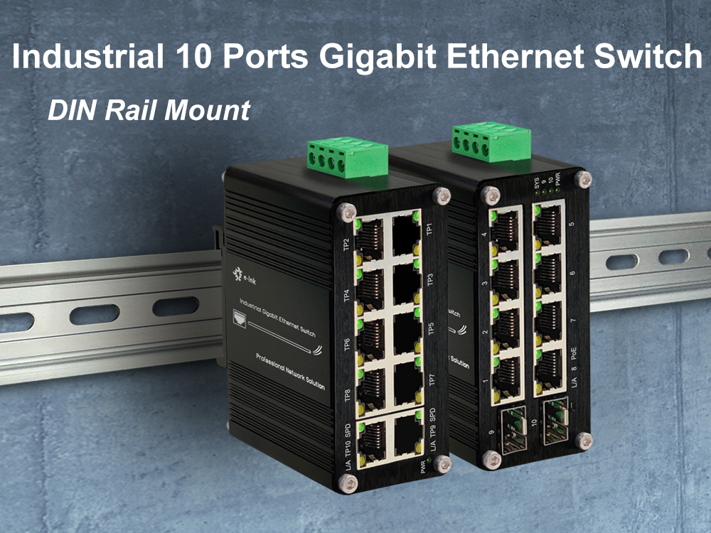 産業用10ポートギガビットPoEスイッチ、48～57V DC - Switch 48 Port Poe Gigabit のレビューと価格
