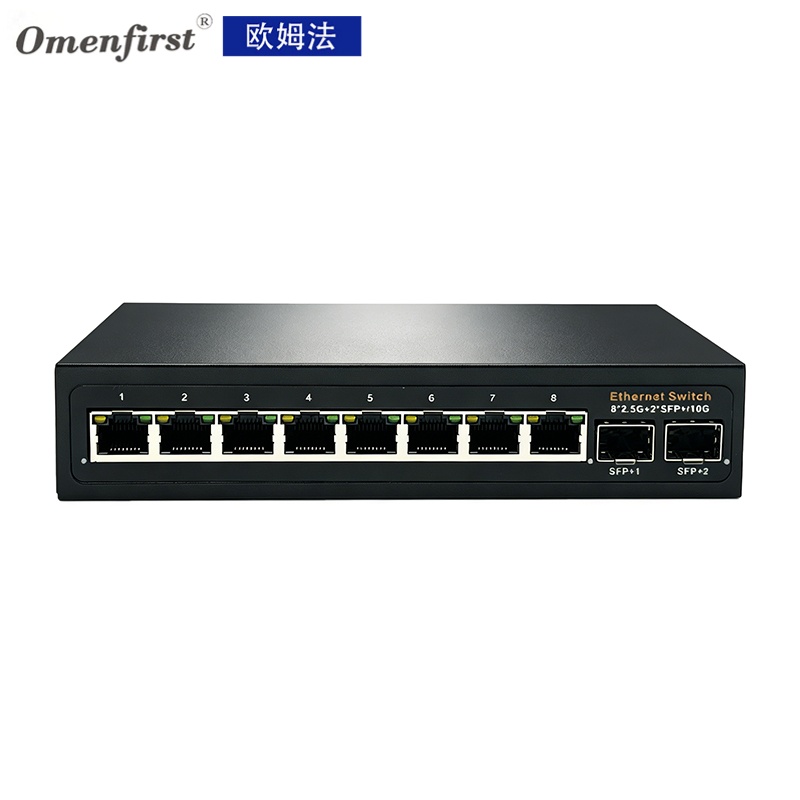 工場直送 8ポート×2.5G RJ45 PoE + 2ポート - 8 Port 2.5G Switch Unmanaged のレビューと価格