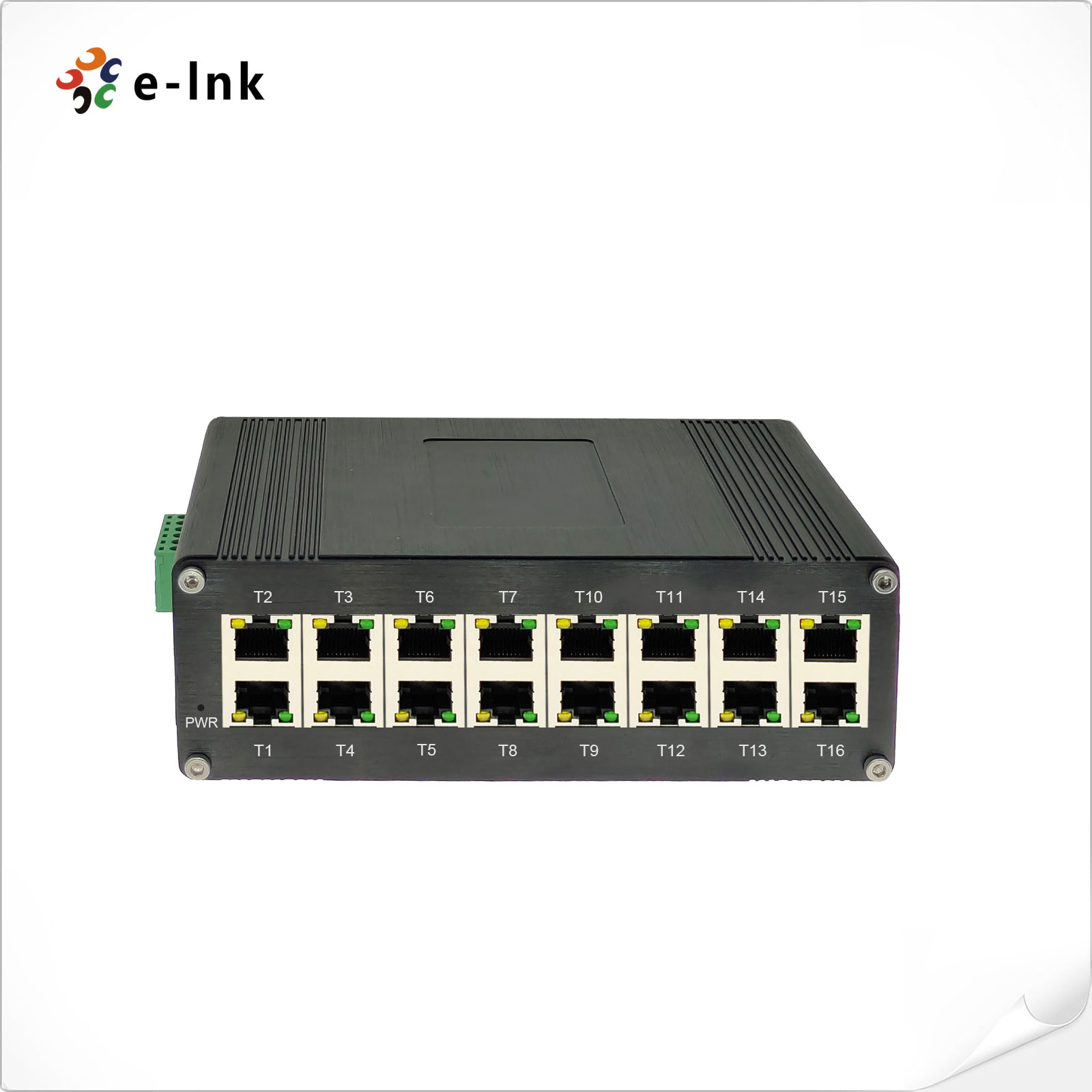 E-link LNK-IMC016GP 産業用16ポートギガ - Industrial Switch Din Rail Gigabit のレビューと価格