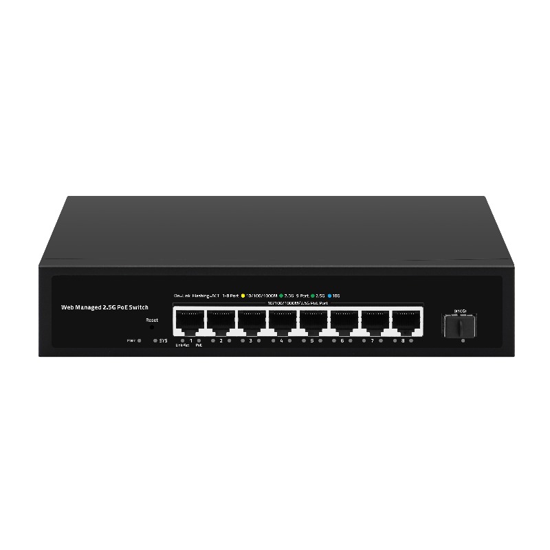 9ポートのマルチギガビットPoE LANスイッチ。8ポートの - 10G Sfp+ Switch 8 Port のレビューと価格