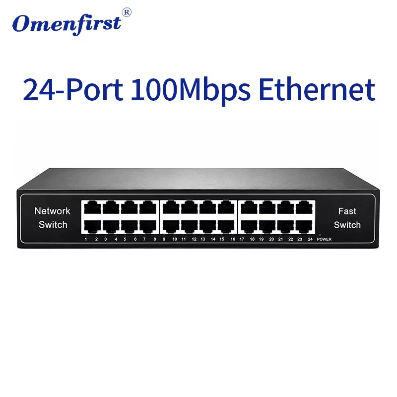 24ポート高速イーサネットスイッチ、10/100Mbps、管 - Network Switch Rack Mount 1U のレビューと価格