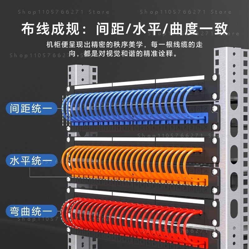 24ポート1Uメタルケーブル管理パネル、ラックマウントサイド - Network Switch Rack Mount 1U のレビューと価格
