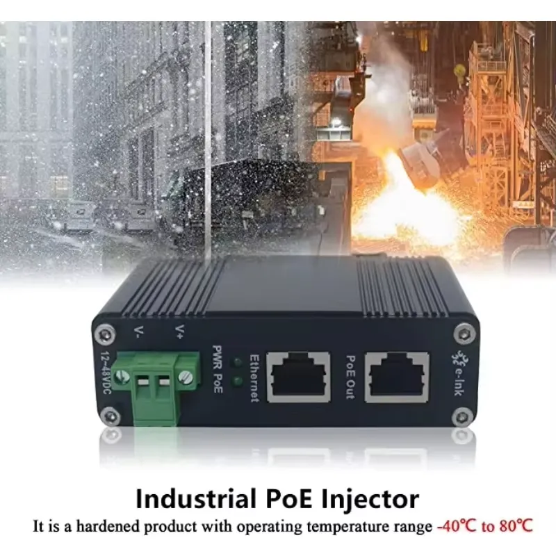 AP01 硬化型産業用ギガビット PoE インジェクター 8 - Poe Injector Gigabit 30W のレビューと価格